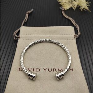 David Yurman Silver Cable Bracelet